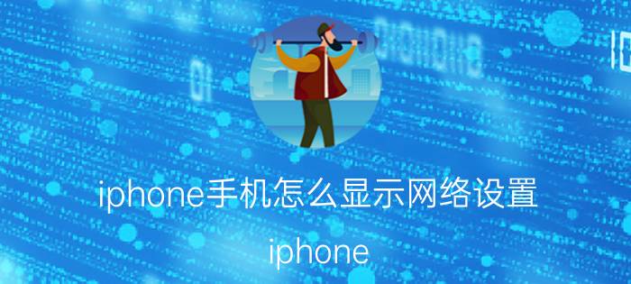 iphone手机怎么显示网络设置 iphone 12怎样修改网络模式？